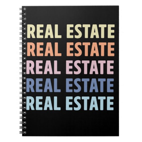 House Seller Real Estate Agent Notebook