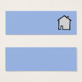 House Sketch. Black and Blue. (Front & Back)