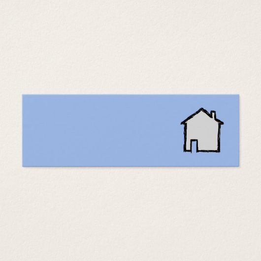 House Sketch. Black and Blue. (Front)
