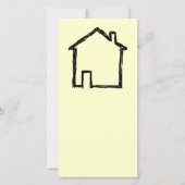 House Sketch. Black and Cream. (Front)