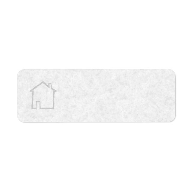 House Sketch. Gray. Label (Front)