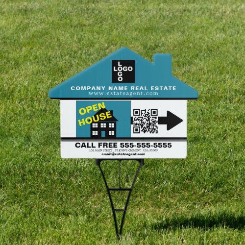 House Sold Realtor Estate Agent Open House Sign