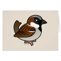 House Sparrow Coloring Page