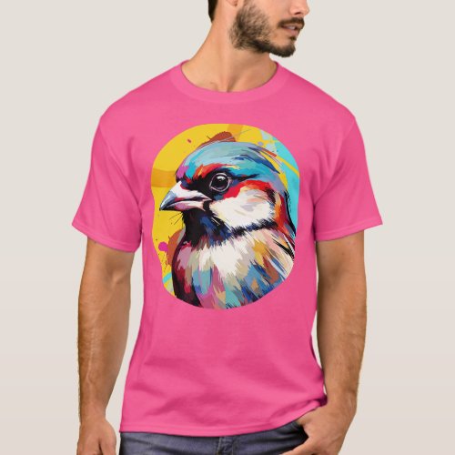 House sparrow 5 T_Shirt