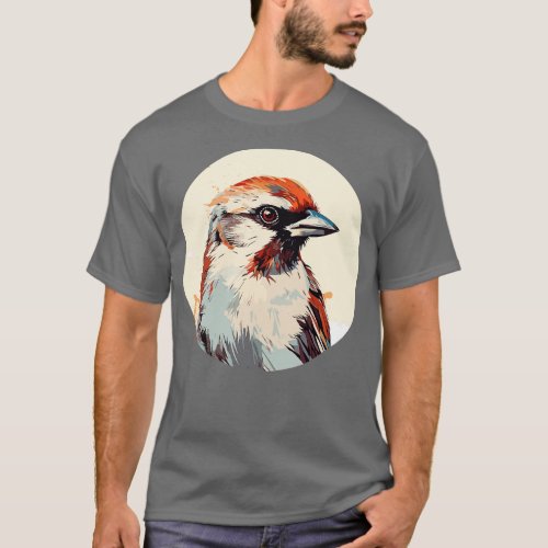 House sparrow 9 T_Shirt