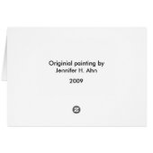 House Sparrow Cards (Back Horizontal)