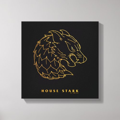 House Stark Icon Canvas Print
