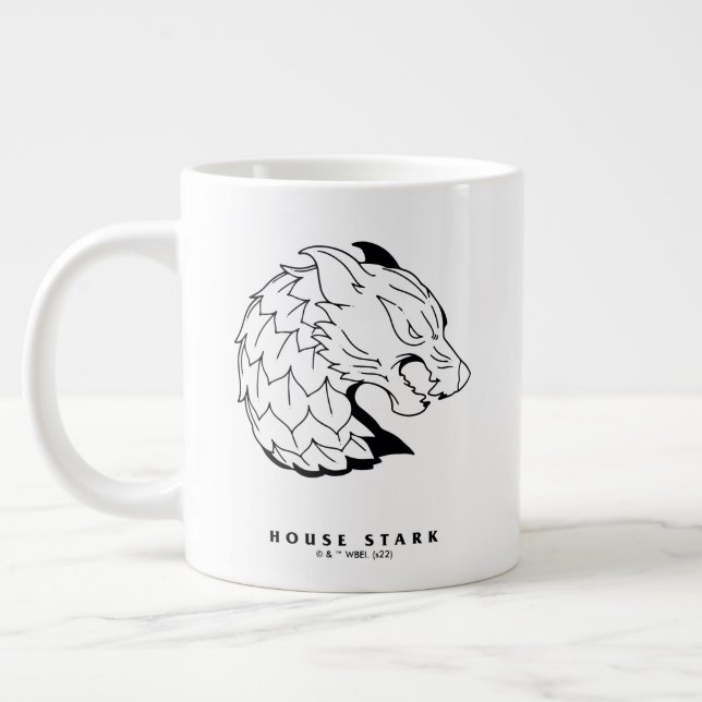 House Stark Icon Giant Coffee Mug (Left)