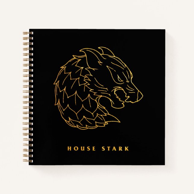 House Stark Icon Notebook (Front)