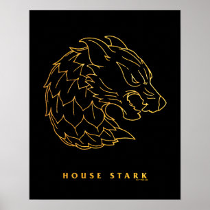 House Stark Icon Poster