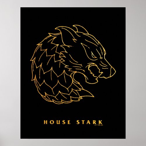 House Stark Icon Poster