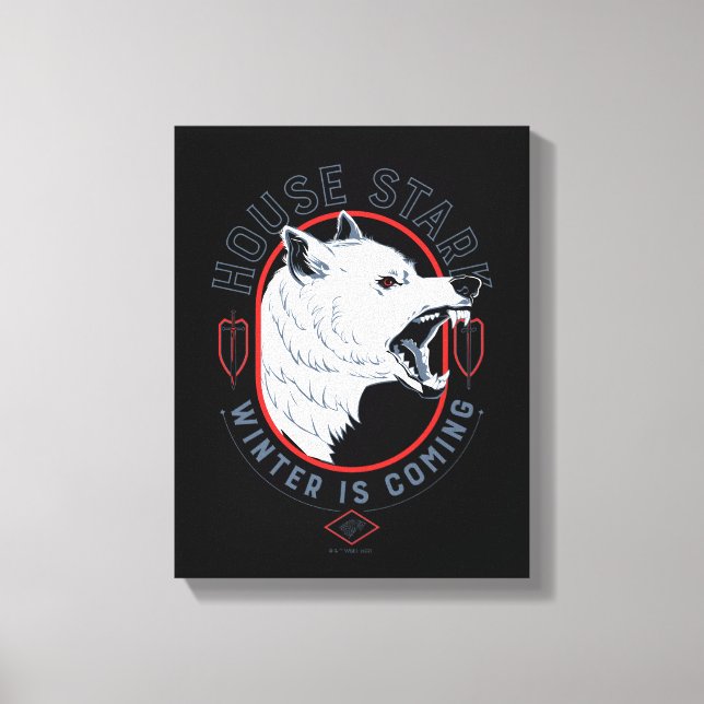 House Stark - Winter Is Coming Canvas Print (Front)