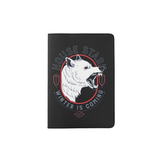 House Stark - Winter Is Coming Passport Holder (Front)