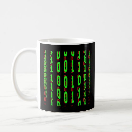 House Stool Binary Look On Computer And Console  Coffee Mug