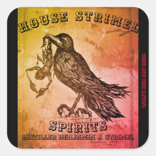 House Strimel Stickers
