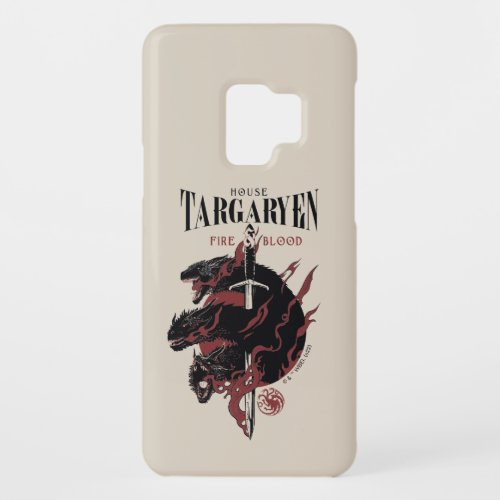 House Targaryen _ Fire  Blood Case_Mate Samsung Galaxy S9 Case