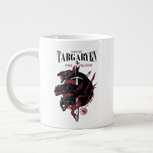 House Targaryen - Fire & Blood Giant Coffee Mug