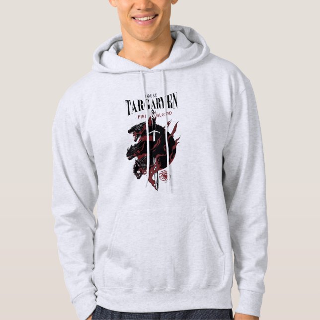 House Targaryen - Fire & Blood Hoodie (Front)