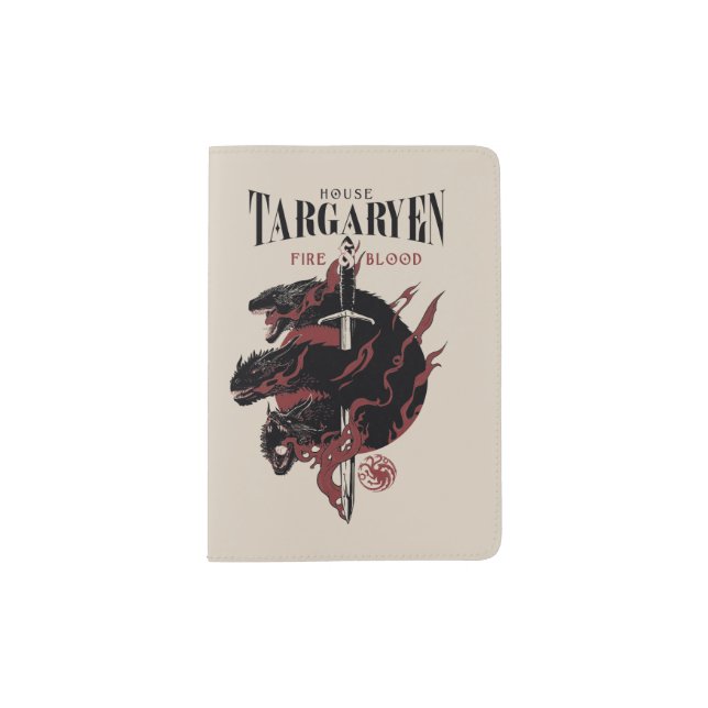 House Targaryen - Fire & Blood Passport Holder (Front)