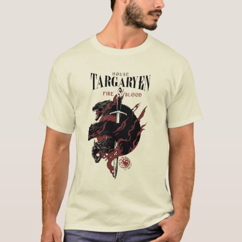 House Targaryen _ Fire  Blood T_Shirt