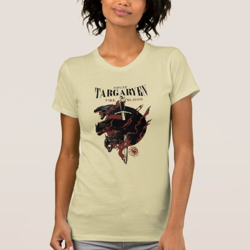 House Targaryen _ Fire  Blood T_Shirt