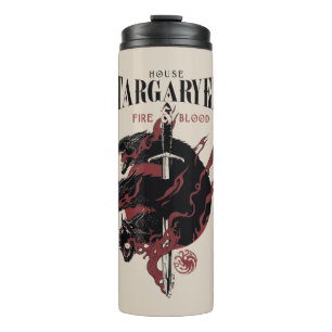 House Targaryen - Fire & Blood Thermal Tumbler