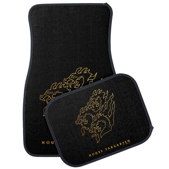 House Targaryen Icon Car Floor Mat (Set)