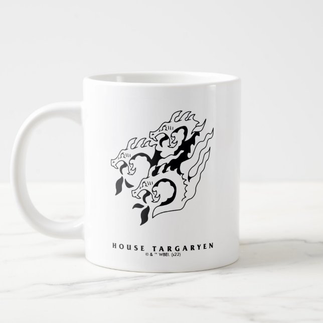 House Targaryen Icon Giant Coffee Mug (Left)
