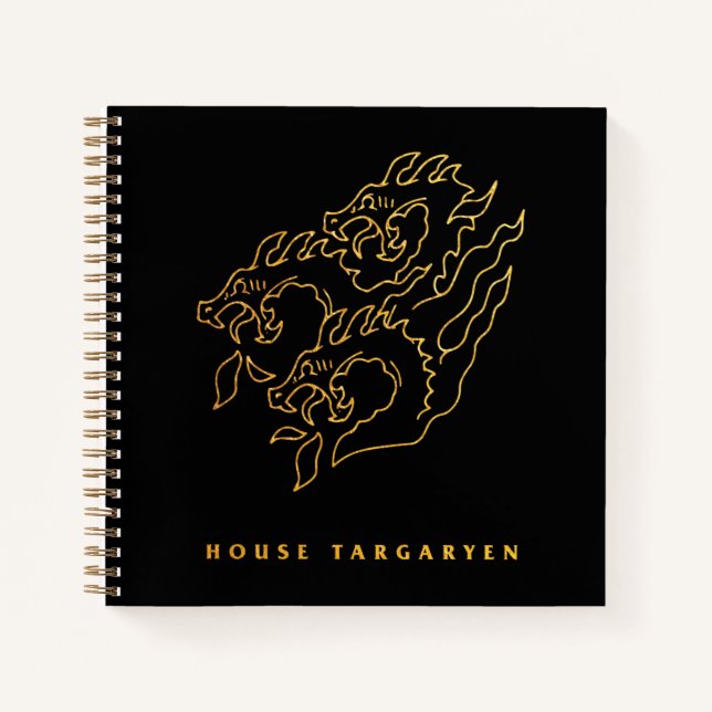 House Targaryen Icon Notebook (Front)