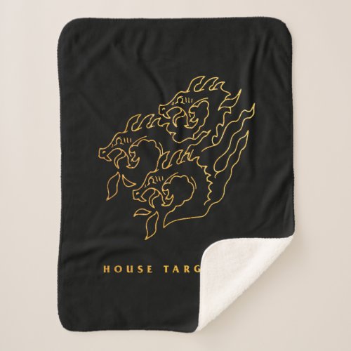 House Targaryen Icon Sherpa Blanket