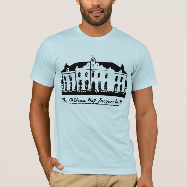 House That Jack Built - Humorous French T-Shirt (Front)