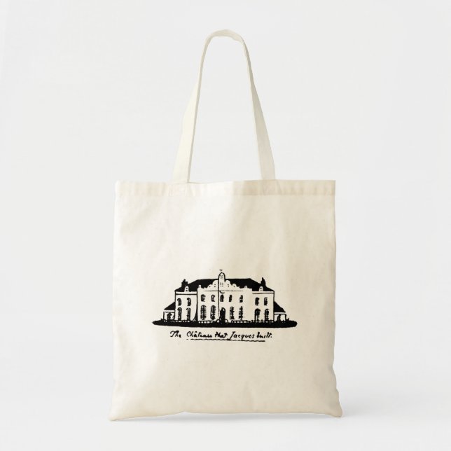 House That Jack Built - Humorous French Tote Bag (Front)