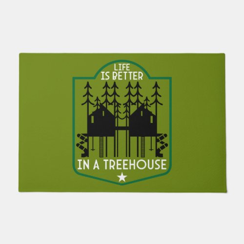 House Treehouse Doormat