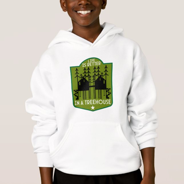 House Treehouse Hoodie (Front)