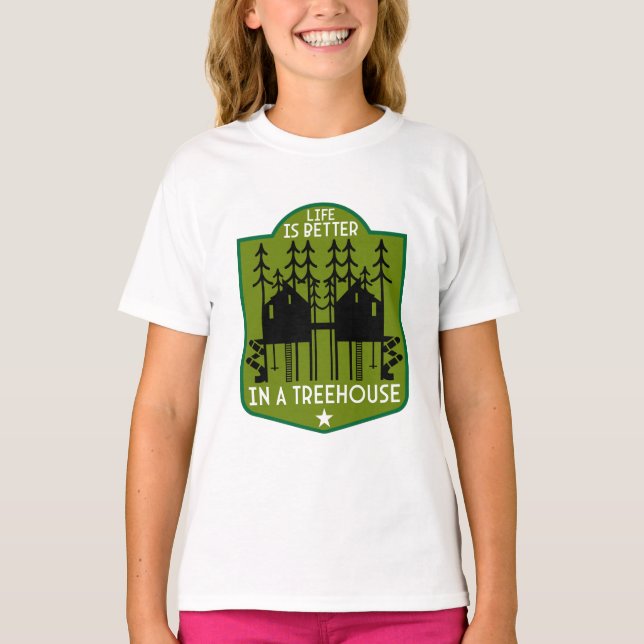 House Treehouse T-Shirt (Front)