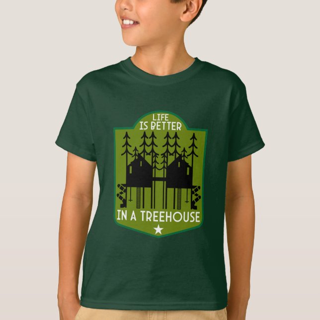 House Treehouse T-Shirt (Front)