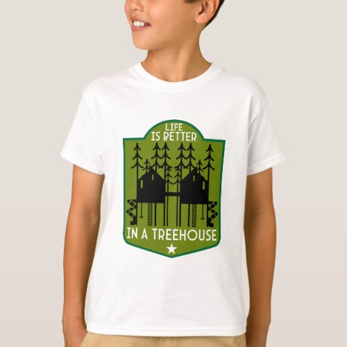 House Treehouse T_Shirt