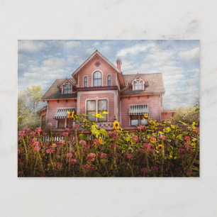 House - Victorian - Summer Cottage  Postcard