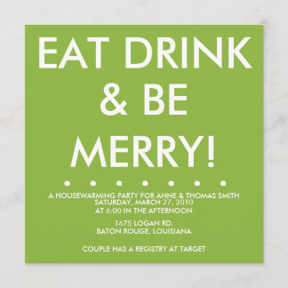 House Warming Invitation