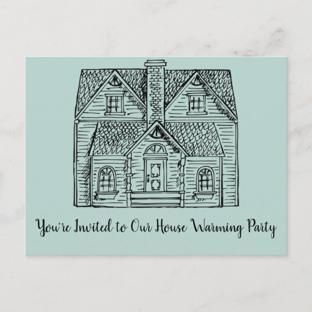 House warming invitations (Front)
