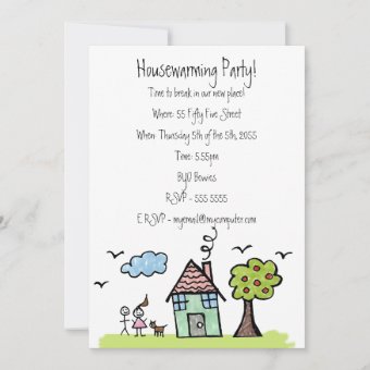 House Warming Moving Party Invite Invitation | Zazzle