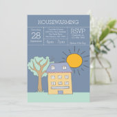 House Warming Party Invitation (Standing Front)