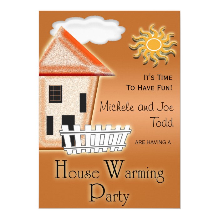 House Warming Party Invitations