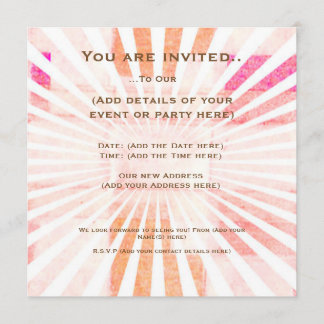 House Warming Party Invitations