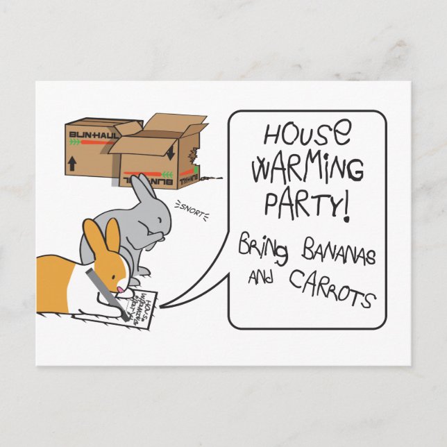 HOUSE WARMING POSTCARD (Front)
