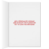 House Was Clean Card (Inside (Right))