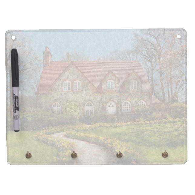 House - Westfield NJ - The estates .jpg Dry Erase Board With Keychain Holder (Front)