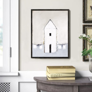 House With Laundry Poster