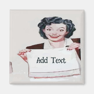 House Work Makes You Ugly Magnet