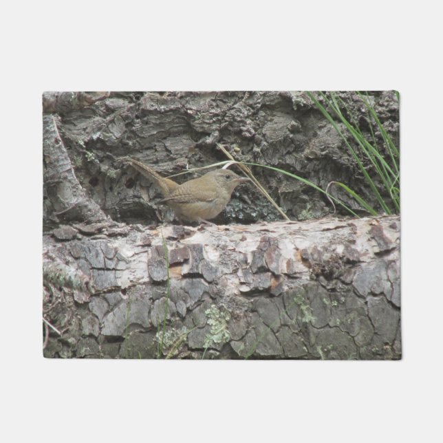House Wren Doormat (Front)